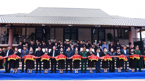 Vietjet chung tay mang đến những ngôi nhà đẹp như mơ cho người dân Làng Nủ