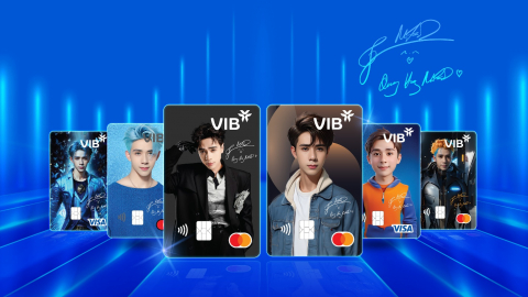 VIB ra mắt bộ thẻ tín dụng cá nhân hóa Quang Hùng MasterD Limited Edition
