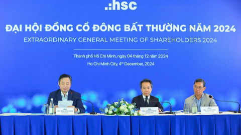 Chứng khoán HSC: Chốt tăng vốn điều lệ lên 10.800 tỷ đồng, dự kiến lãi hơn 1.300 tỷ năm 2024