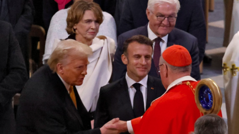 Nhà thờ Đức Bà Paris mở cửa lại, ông Trump và Elon Musk tới dự lễ khánh thành