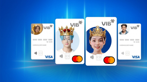 Thể hiện phong cách riêng – Nhận giải thưởng giá trị cùng tính năng Cá nhân hóa thiết kế thẻ của VIB