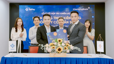 KienlongBank ký kết hợp tác chiến lược với SePay