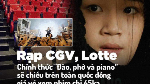 CGV lên tiếng về thông tin 'Đào, phở và piano' chiếu tại CGV, Lotte