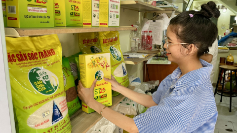 Gạo ST25, đặc sản OCOP “cháy hàng” trước Tết