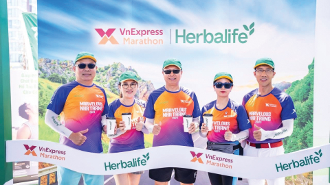Herbalife Việt Nam lan tỏa lối sống năng động lành mạnh tại các giải chạy Marathon