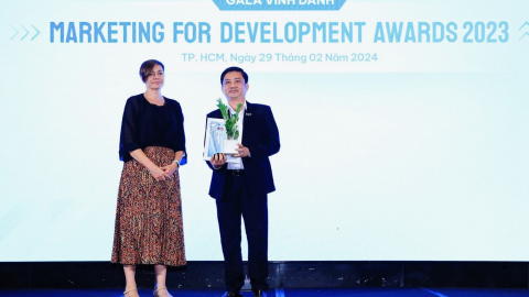 “Tô cam cùng TH” được vinh danh là chiến dịch Marketing Vì Phát triển Bền vững 2023