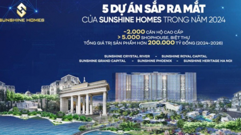 ĐHĐCĐ Sunshine Homes (SSH): Công bố 5 dự án siêu 'hot', tổng giá trị sản phẩm dự kiến hơn 200.000 tỷ đồng