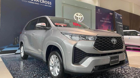 Giá xe Toyota Innova Cross lăn bánh tháng 4/2024: Tiếp tục giảm không 'phanh' kéo doanh số