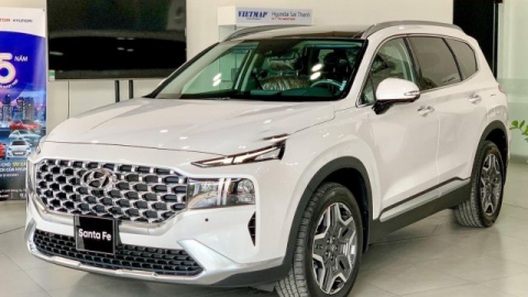 Giá xe Hyundai Santa Fe lăn bánh tháng 6/2024: Giảm 'sốc' giá niêm yết khi Ford Everest, Toyota Fortuner đều giảm