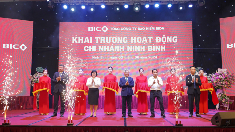 BIC khai trương Chi nhánh mới tại Ninh Bình