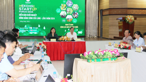Diễn đàn khởi nghiệp ĐBSCL năm 2024 tại Đồng Tháp: Giúp startup tháo gỡ các điểm nghẽn