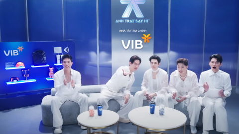 VIB ghi đậm dấu ấn dẫn đầu xu thế thẻ qua Anh Trai “Say Hi”