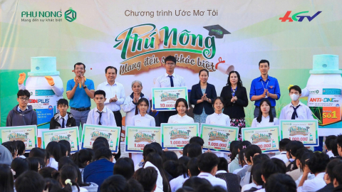 Học bổng Phú Nông – Viết tiếp ước mơ cho học sinh ĐBSCL
