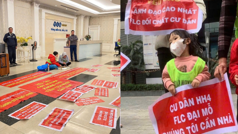 Đến hẹn lại lên, FLC tiếp tục thất hứa bàn giao, người dân đội mưa đi đòi nhà ở xã hội