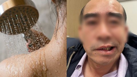 Làm việc này giữa đêm khuya sau khi đi nhậu, người đàn ông ở Hà Nội liệt mặt, méo miệng