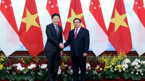 Đưa hợp tác Việt Nam - Singapore trở thành điển hình hợp tác trong khu vực