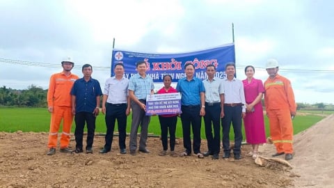 PC Đắk Nông hỗ trợ xây dựng thêm 5 căn nhà tình nghĩa trong năm 2025