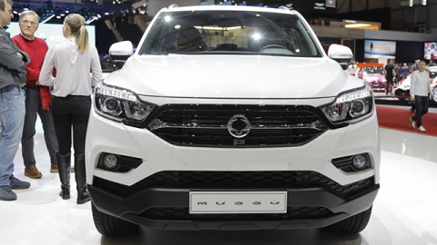 Đối thủ trực tiếp của Ford Ranger: Bán tải SsangYong Musso trình làng