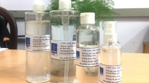 VPI sản xuất nước rửa tay khô sát khuẩn phòng dịch do virus Corona mới 