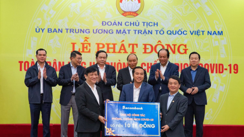 12 NHTM ủng hộ 140 tỷ đồng chống dịch Covid-19