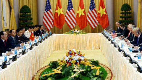 Việt-Mỹ thảo luận về Biển Đông trong chuyến thăm của TT Donald Trump