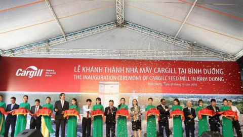 Cargill khánh thành nhà máy thức ăn chăn nuôi lớn nhất của tập đoàn tại Việt Nam