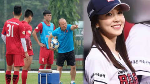 Thầy trò HLV Park Hang-seo khiến MC xinh đẹp đài SBS muốn làm điều này