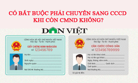 Làm thẻ căn cước có bị thu lại CMND không?