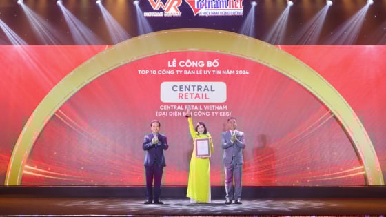 Lần thứ 4 quán quân Top 10 công ty bán lẻ uy tín, Central Retail gửi lời tri ân đến người tiêu dùng