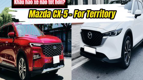 Bất ngờ khấu hao Mazda CX-5 và Ford Territory sau 1 năm lăn bánh tại Việt Nam