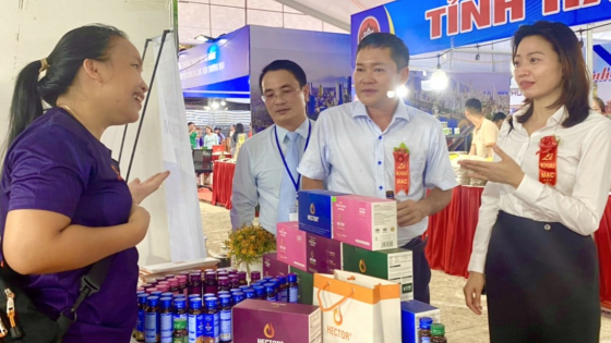 Sản phẩm OCOP tề tựu tại Hội chợ Công thương Bắc Trung Bộ Quảng Bình