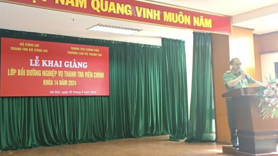 Khai giảng lớp bồi dưỡng nghiệp vụ Thanh tra viên chính K14 năm 2024