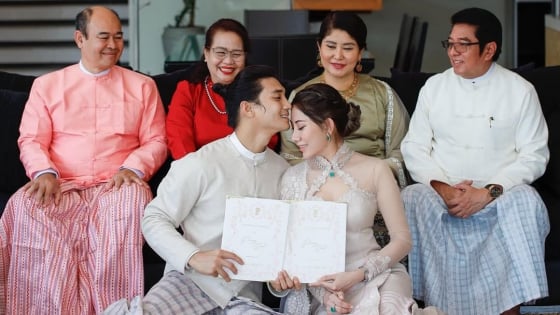 'Nhà sư đẹp trai nhất Myanmar' cưới vợ