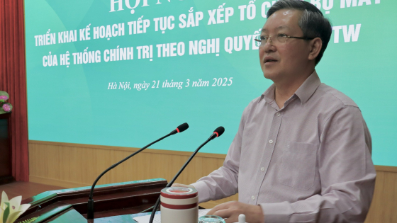 Trung ương Hội NDVN tổ chức Hội nghị triển khai kế hoạch tiếp tục sắp xếp tổ chức bộ máy theo Nghị quyết 18