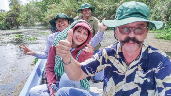 Lung Ngọc Hoàng: 'Nữ hoàng' của tour khám phá vùng quê miền Tây
