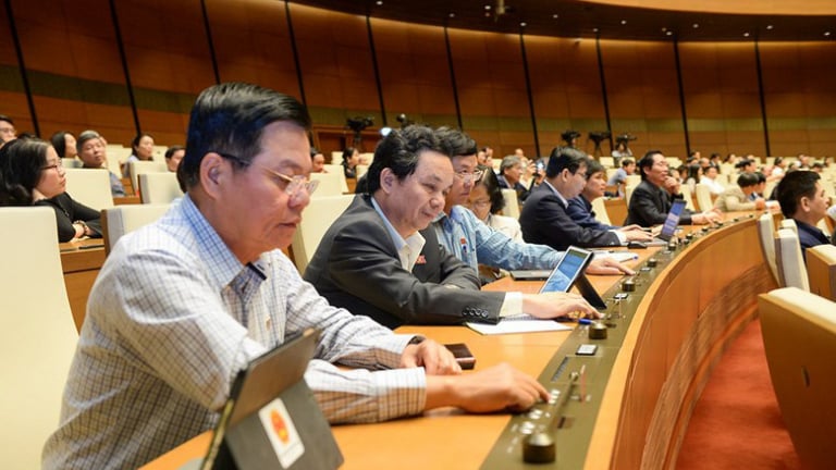 Quốc hội tán thành không cắt điện, cắt nước trong xử lý vi phạm hành chính 