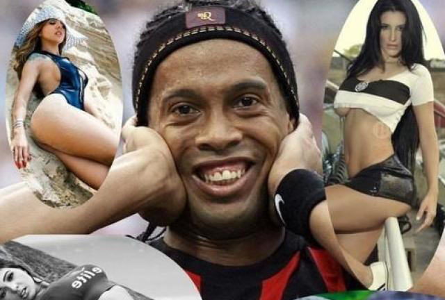 Ronaldinho và những cầu thủ nghiện... sex nặng nhất làng bóng đá