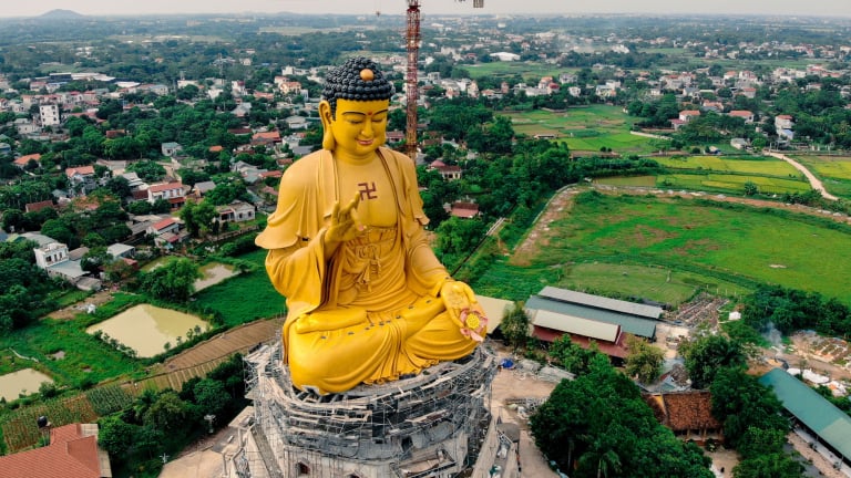 Emagazine: Ngôi chùa 500 tuổi sở hữu đại tượng phật lớn nhất Đông Nam Á ở Việt Nam