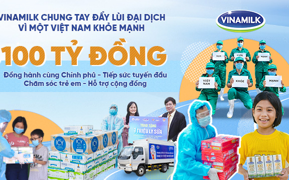 Vinh danh VINAMILK tại nhiều giải thưởng quốc tế cho các chương trình Vì cộng đồng nổi bật năm 2021