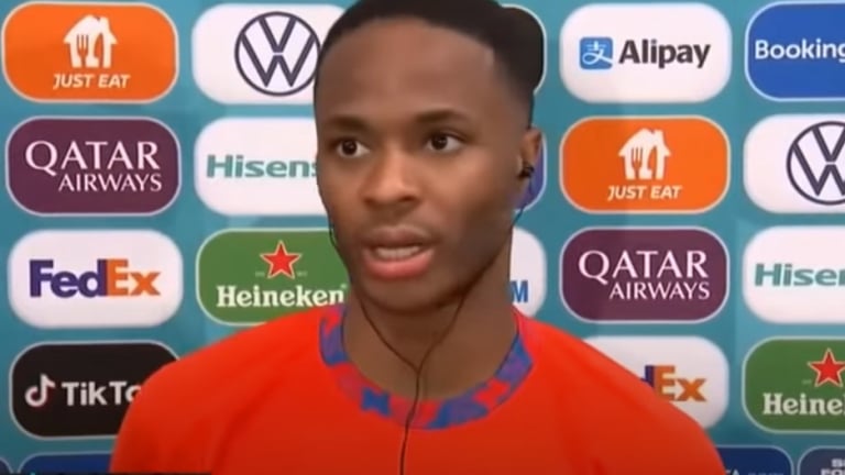 Raheem Sterling trả lời báo chí sau trận đấu: 'Đó là một quả phạt đền rõ ràng'