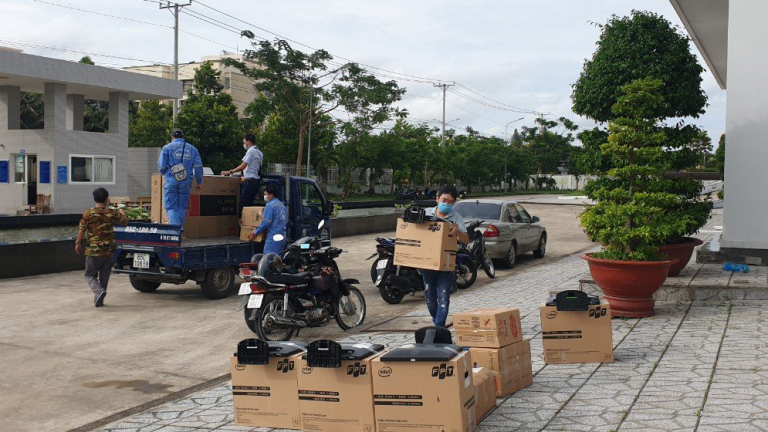 FPT hỗ hợ thiết bị CNTT và hạ tầng tại 5 bệnh viện dã chiến Cần Thơ