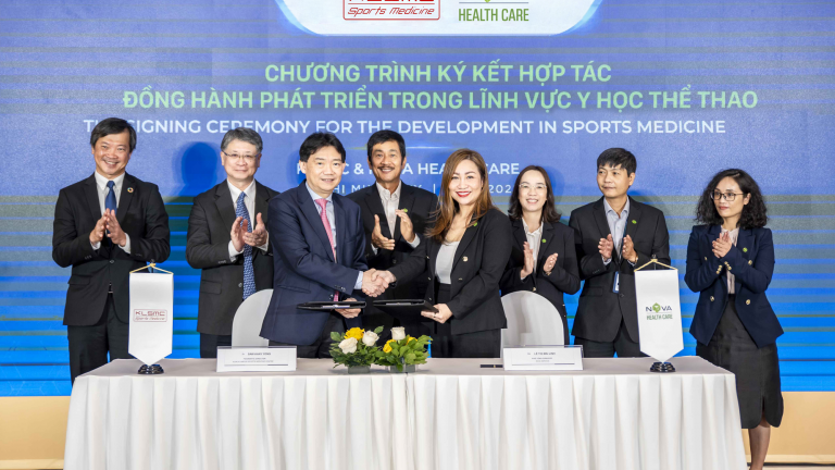 Nova Healthcare và KLSMC hợp tác phát triển Trung tâm Y học Thể thao tại Việt Nam