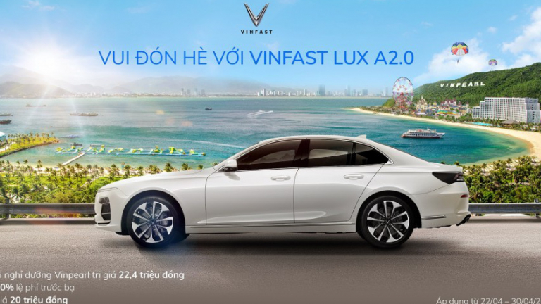 Chào Hè 2022, VinFast tung ưu đãi khủng tới cuối tháng 4