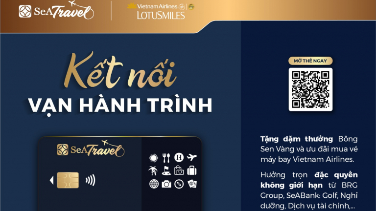 SeABank, Tập đoàn BRG và Vietnam Airlines ra mắt thẻ đồng thương hiệu SeATravel 