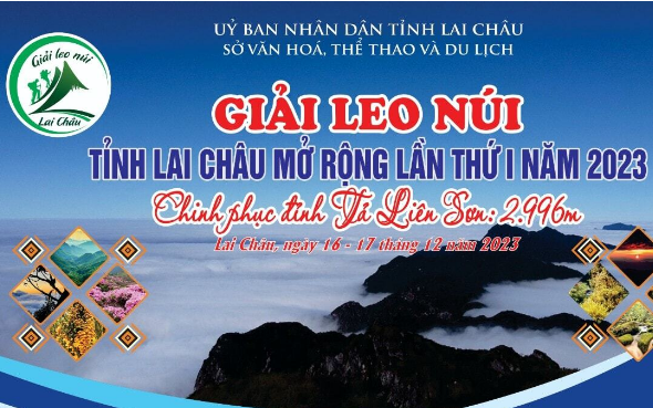 Ngày mai sẽ diễn ra giải leo núi tỉnh Lai Châu mở rộng lần thứ I