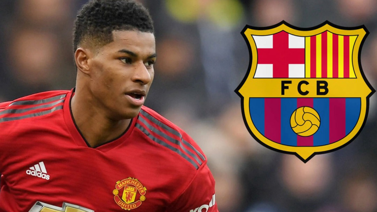 Barca gây sốc với ý định chiêu mộ Rashford thay Lewandowski