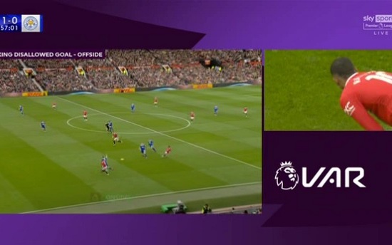 Tranh cãi: Rashford ghi bàn không hợp lệ vào lưới Leicester City?