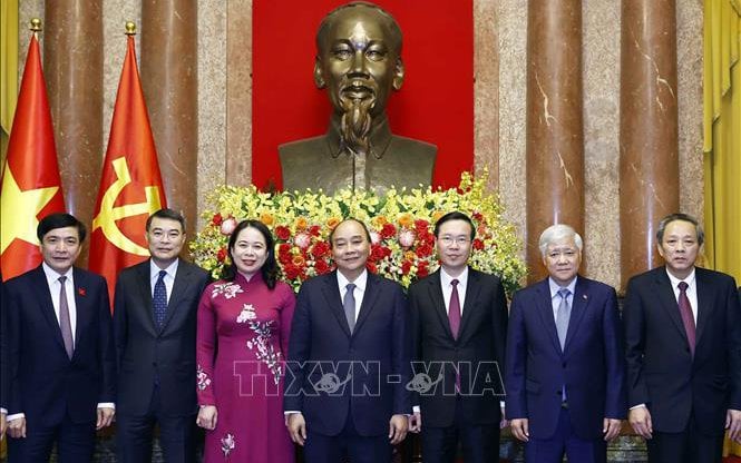Lễ bàn giao công tác Chủ tịch nước