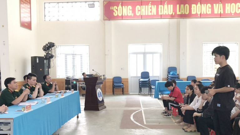 Lai Châu: Tuyên truyền, hướng nghiệp tuyển sinh quân sự năm 2023 