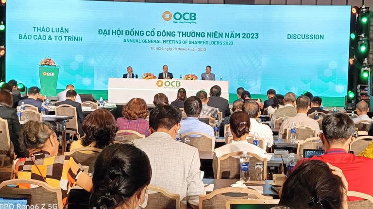 OCB đặt mục tiêu lợi nhuận 6.000 tỷ đồng, sử dụng lợi nhuận để lại từ các năm trước tăng vốn điều lệ 